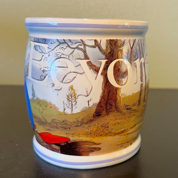 DISNEY STORE Winnie-the-Pooh Eeyore & Red Balloon Mug ~ A.A. Milne ~ Piglet - Picture 2 of 13